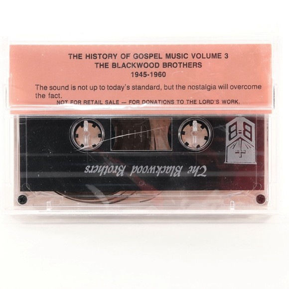 The History of Gospel Music Vol. 3 Blackwood Brothers 1945-60 Cassette Tape NEW - Picture 2 of 6